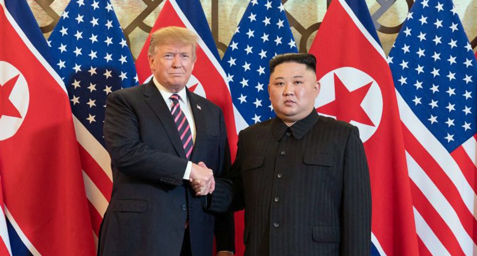 Kim Jong Un gushed about holding Trump's hand as the world watched: Woodward