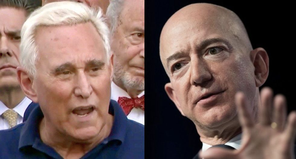 A set up? Bezos text leaker is a lawyer with right-wing clients -- and links to Roger Stone
