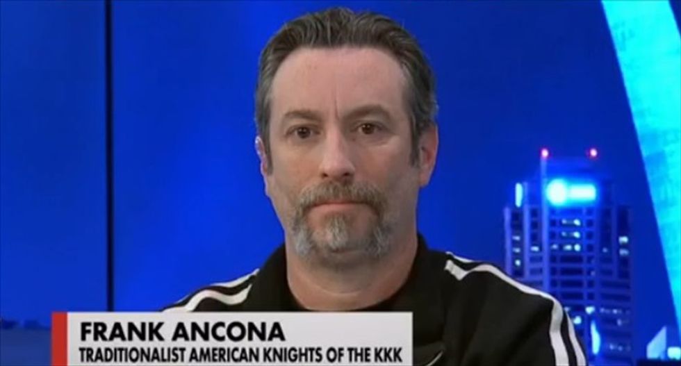 Ku Klux Klan leader defends threat of 'lethal force' against Ferguson 'terrorists'
