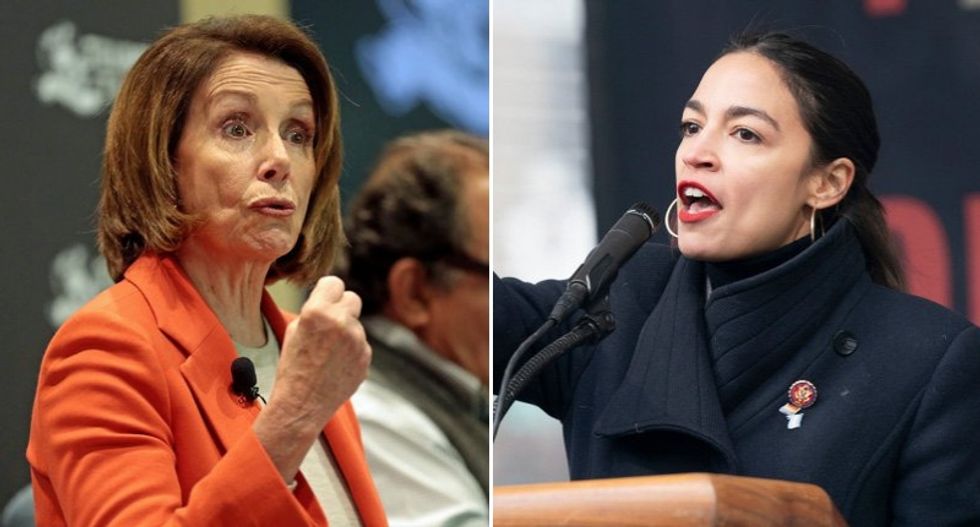 Pelosi and Ocasio-Cortez chew out House Dems who vote with the GOP in tense closed-door meeting: report