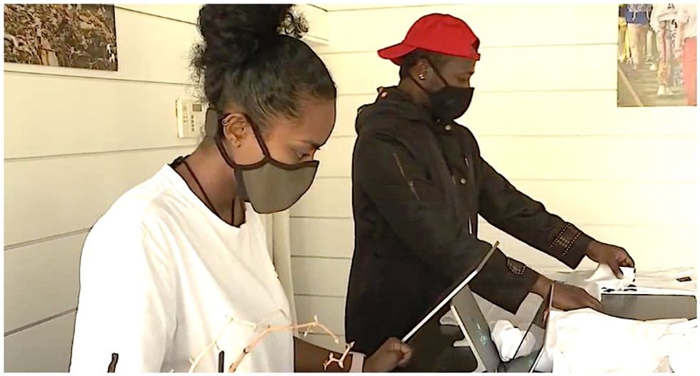Apparent Trump supporter threatens to raid Black-owned business in California if Biden wins
