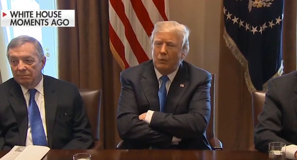 White House transcript from immigration meeting omits Trump agreeing with Sen. Feinstein on a clean DACA bill