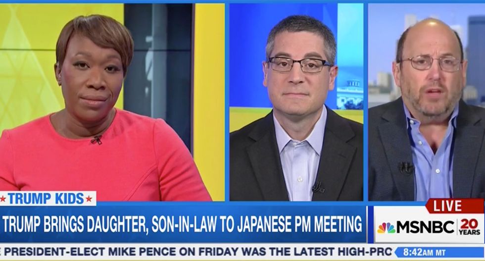 AM Joy panel: Trump will manipulate foreign policy so that he and his kids can reap billions