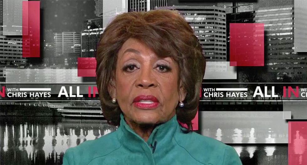 Maxine Waters reveals she’s received new information showing how Trump used his foundation to avoid paying taxes