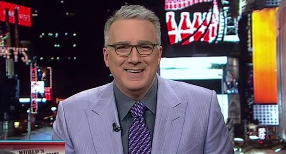 Keith Olbermann giddily picks apart Bill O'Reilly's claims of being a super jock