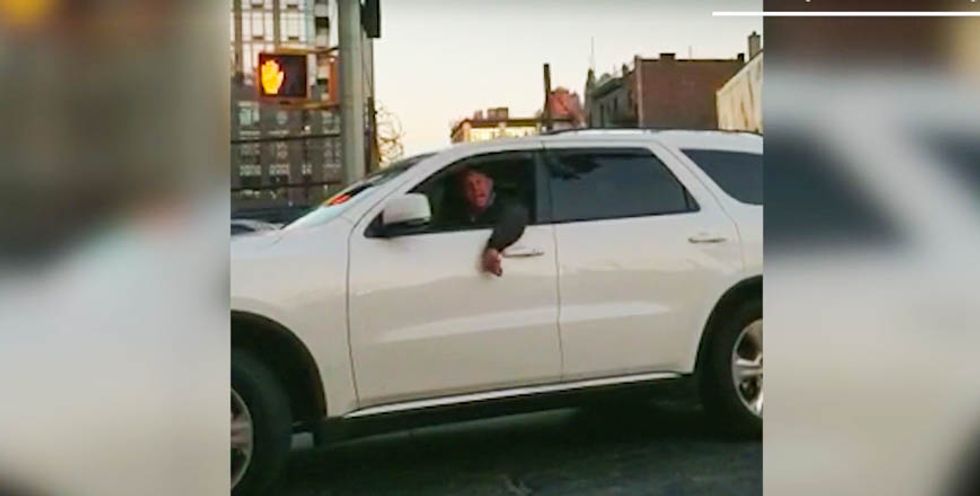WATCH: Unhinged Trump fan tells 'terrorist' Muslim Uber driver that 'they'll deport you soon'