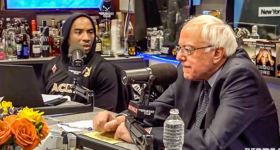Black radio hosts grill Bernie Sanders: '44 out of 45 presidents have been white men -- do we need another one?'
