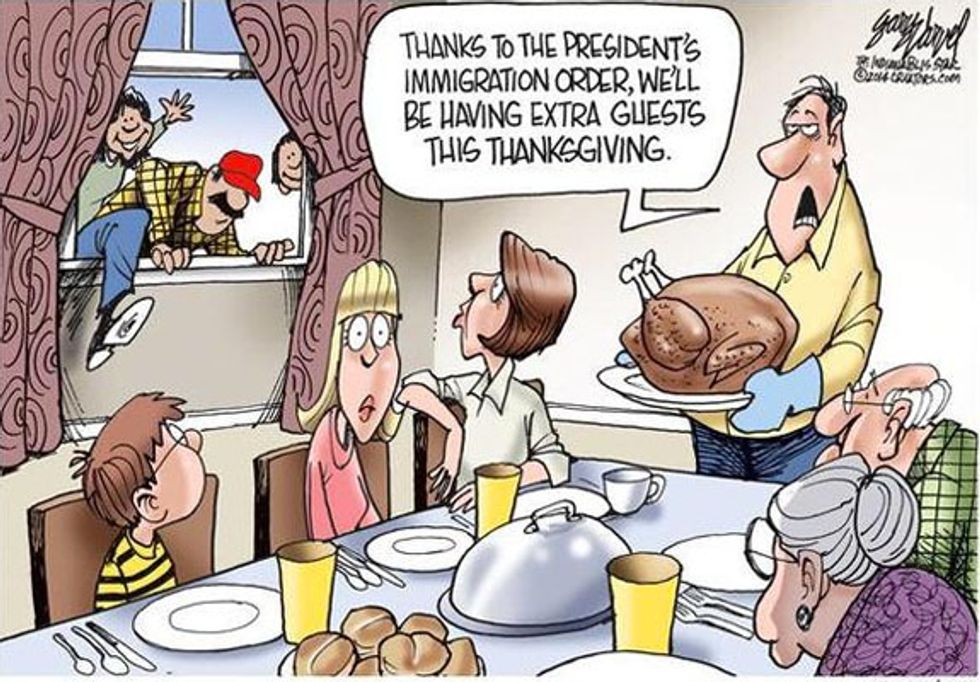 Indianapolis newspaper alters, then deletes racist Thanksgiving cartoon following complaints