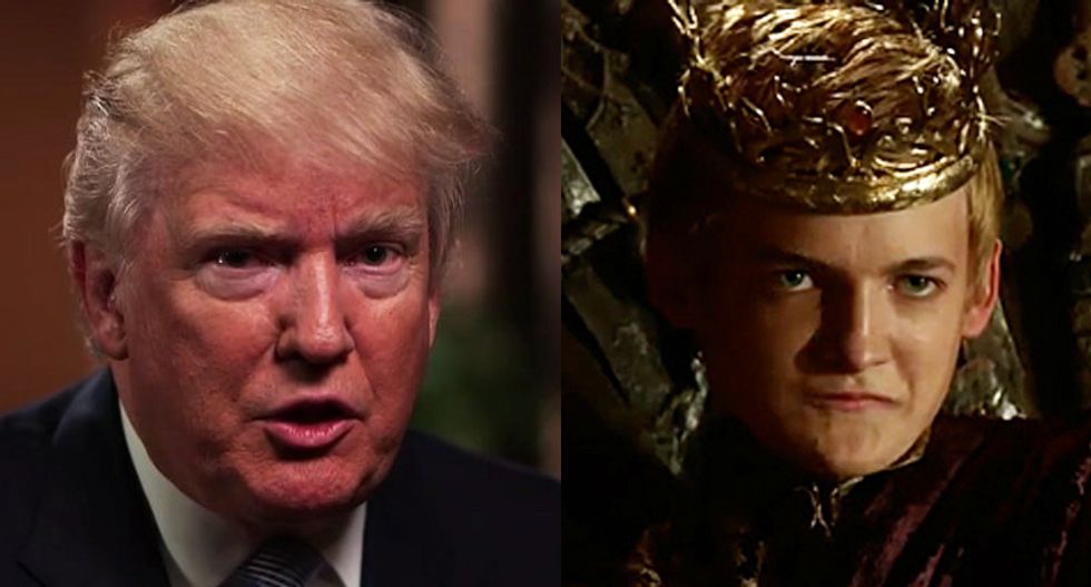 ‘This is what happens when you elect Joffrey’: Internet blasts Trump’s off-the-record media meeting meltdown