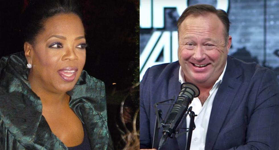 Pro-Trump fringe media figures are mocking Oprah's childhood sexual assault