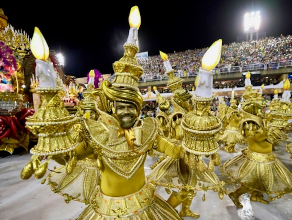 Rio Carnival revels in last night of partying and political protest