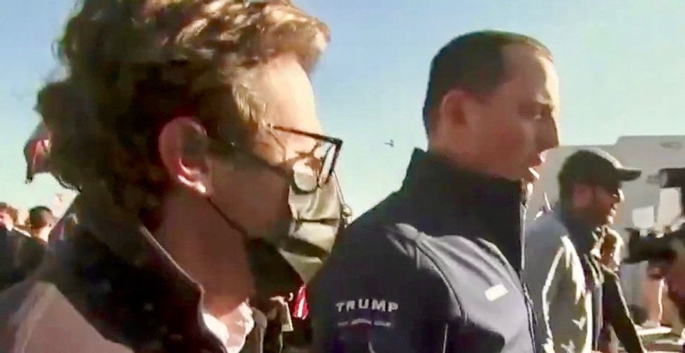‘Where’s the evidence of fraud?’: MSNBC reporter on the ground hammers Trump advisor to prove his false voting claims