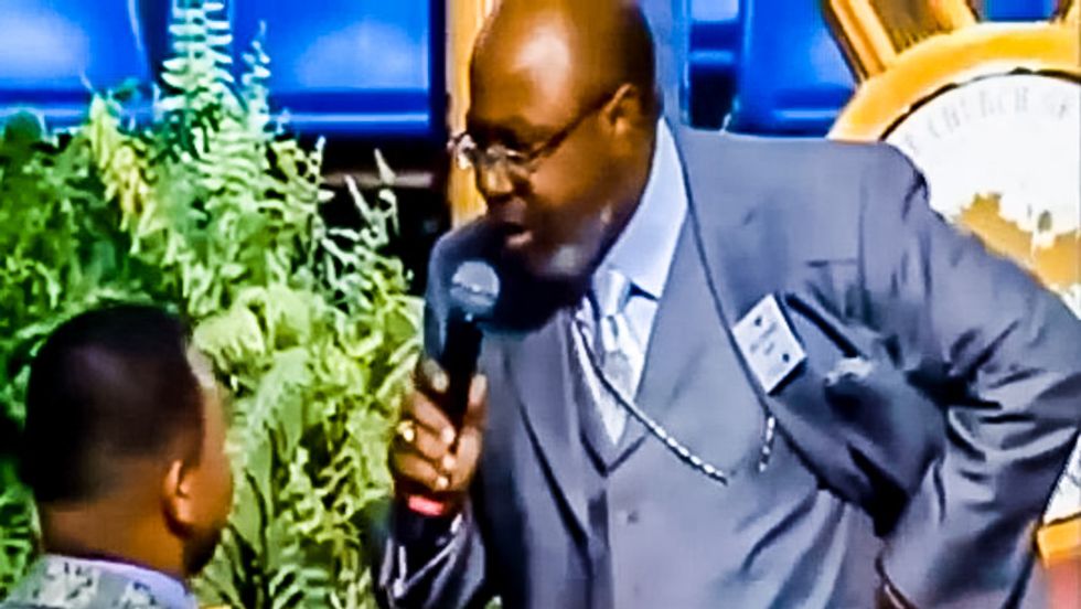 Watch anti-gay pastor's pro-stoning rant: 'I'm going terrorize this country in the name of the Lord'