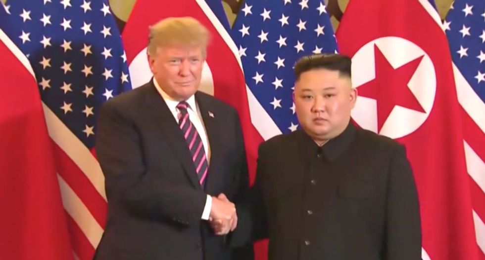 US announces first new North Korea sanctions since failed summit