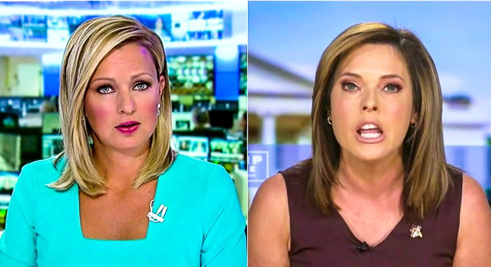 Fox News host drowns Trump adviser with negative polls on COVID diagnosis: 'The president acted irresponsibly'