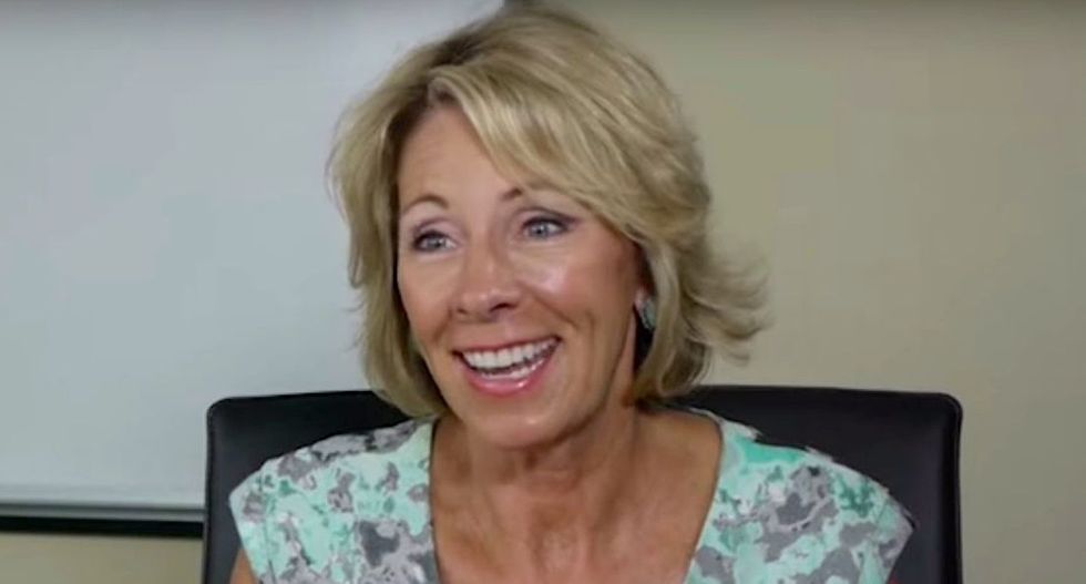 How Trump's education secretary pick showered lawmakers with cash to kill charter school oversight
