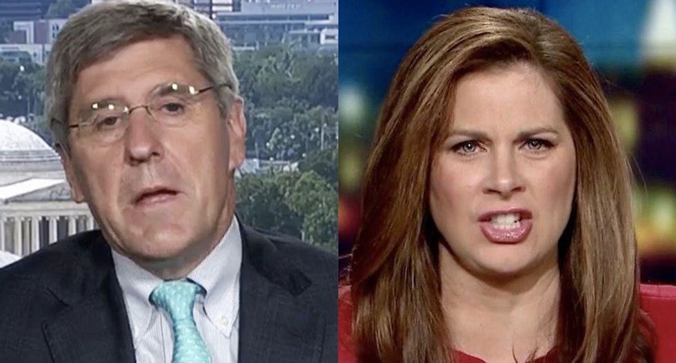 CNN's Erin Burnett calls BS on Trump economist for claim president cares about the deficit