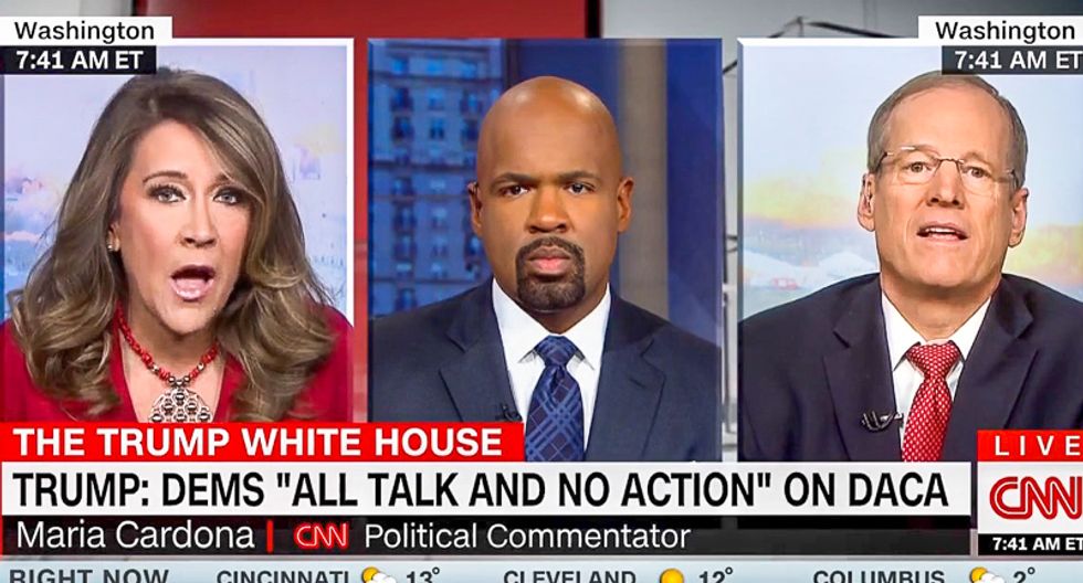 'That's un-American': CNN pundit lays waste to Trump surrogate who says Trump must end birthright citizenship