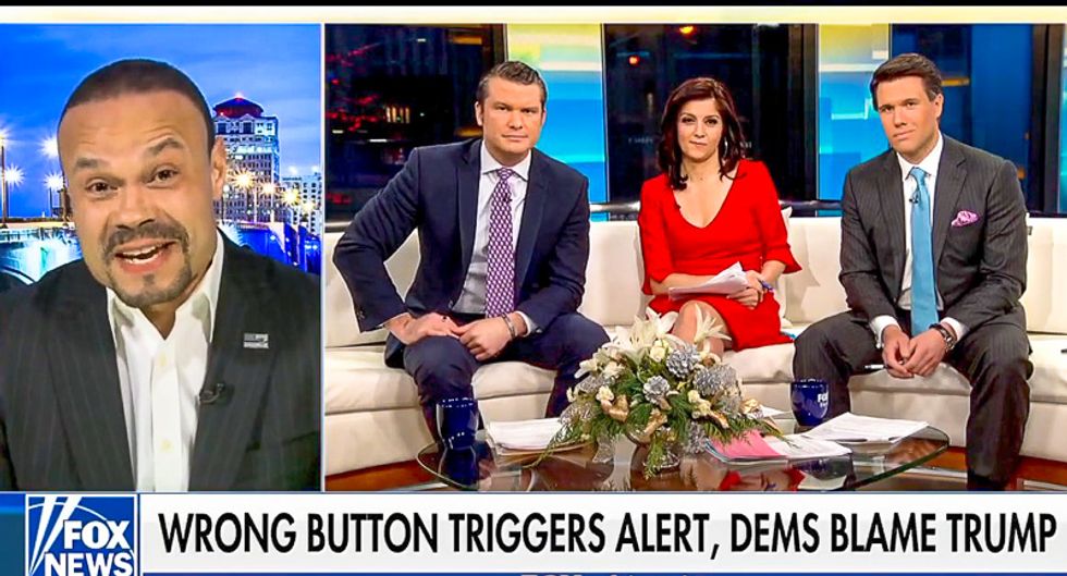 Fox guest blames Dems for botched test of Hawaii missile alert system: It's a 'butt dial' from a 'blue state'