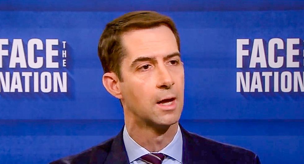 GOP Sen. Tom Cotton threatens to call cops on liberal constituents who keep writing him letters: report