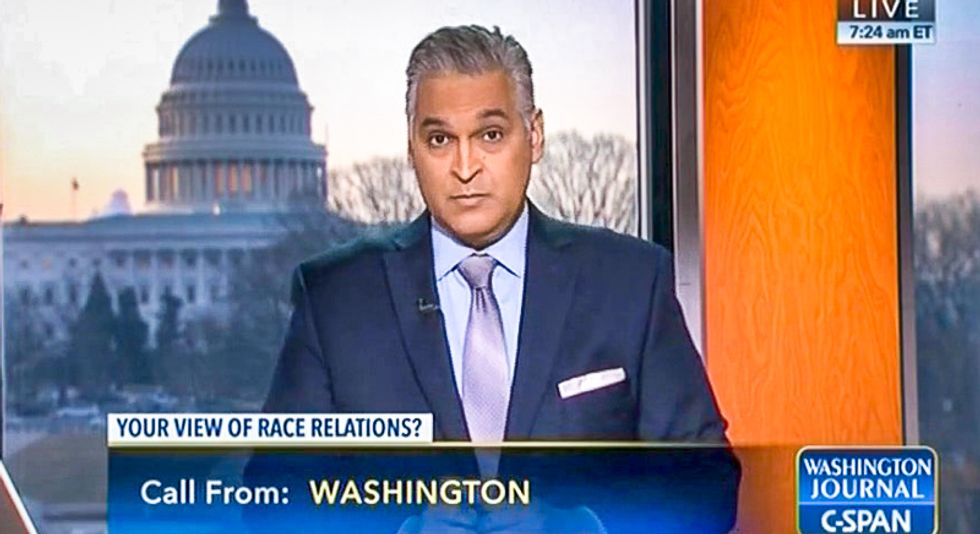 C-SPAN caller claims Obama 'started' racism by 'stirring up' trouble: 'Our black people have a good life'