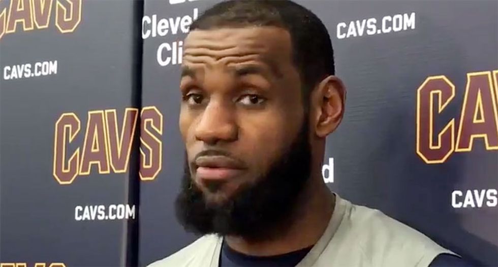 Trump questions LeBron James' intelligence in late night Twitter attack