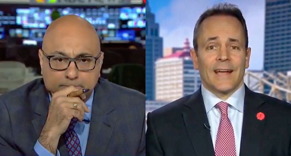 MSNBC host Velshi dumbfounded as Tea Party governor claims health insurance make people unhealthy