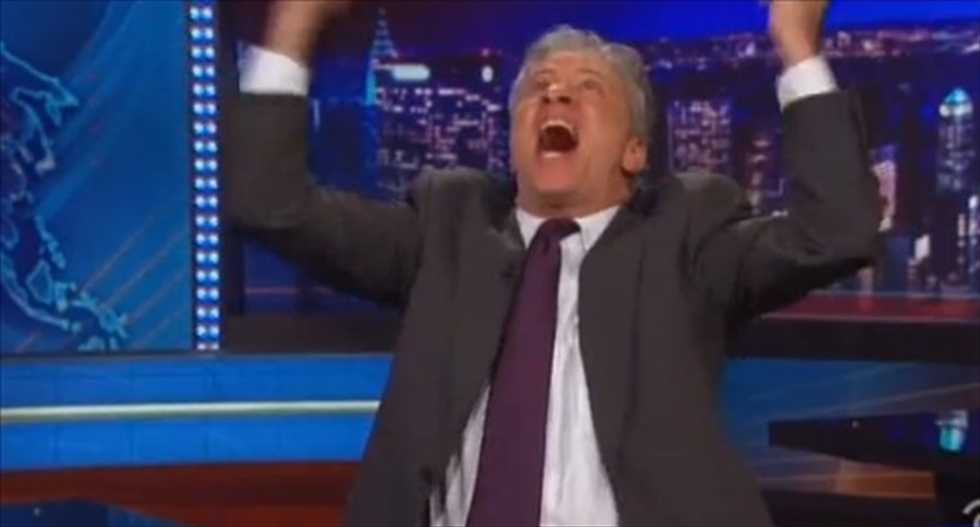 Jon Stewart goes off on serious Garner case rant: 'We're definitely not living in a post-racial society'