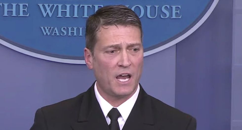 Ronny Jackson’s alleged day drinking ‘might explain’ his bizarre press conference claiming Trump's not obese: MSNBC