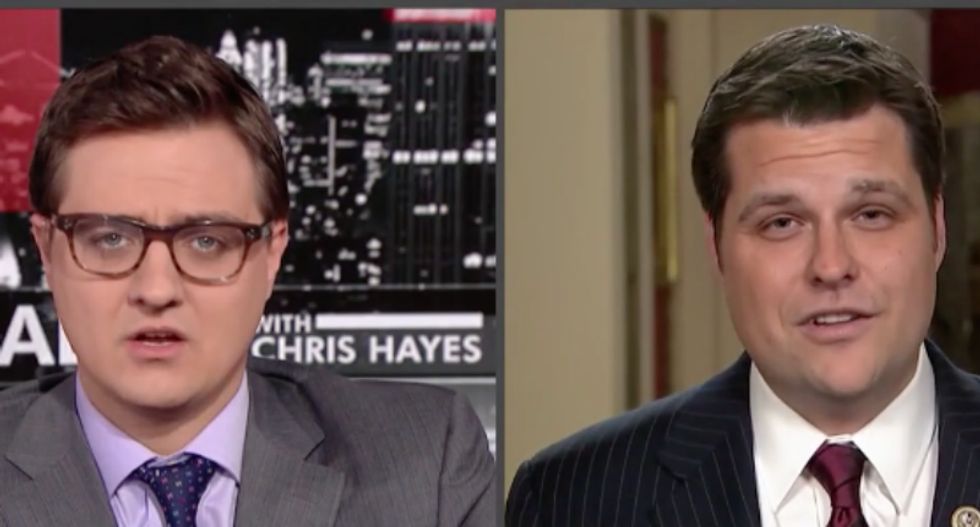 Florida Republican stuns MSNBC's Chris Hayes by calling 'disgusting' Haiti 'all sheetmetal and garbage'