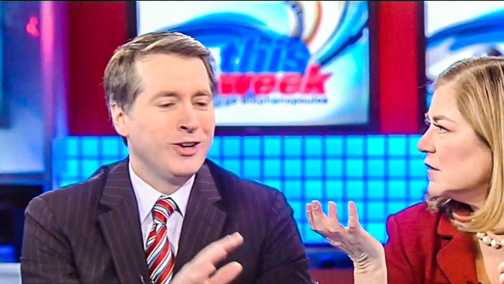 WATCH: ABC panel pummels neocon Rich Lowry when he claims 'forced kissing' isn't sexual assault