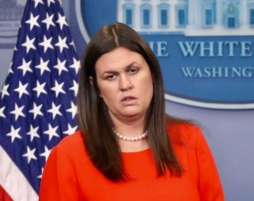 Internet gets in last shots at Sarah Sanders as she tweets she's leaving the White House today with her 'head held high'