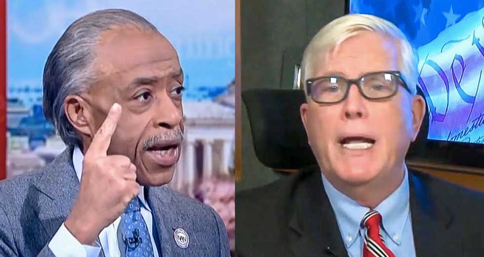 WATCH: Al Sharpton flattens conservative Hugh Hewitt for claiming George Floyd to blame for COVID-19 spikes