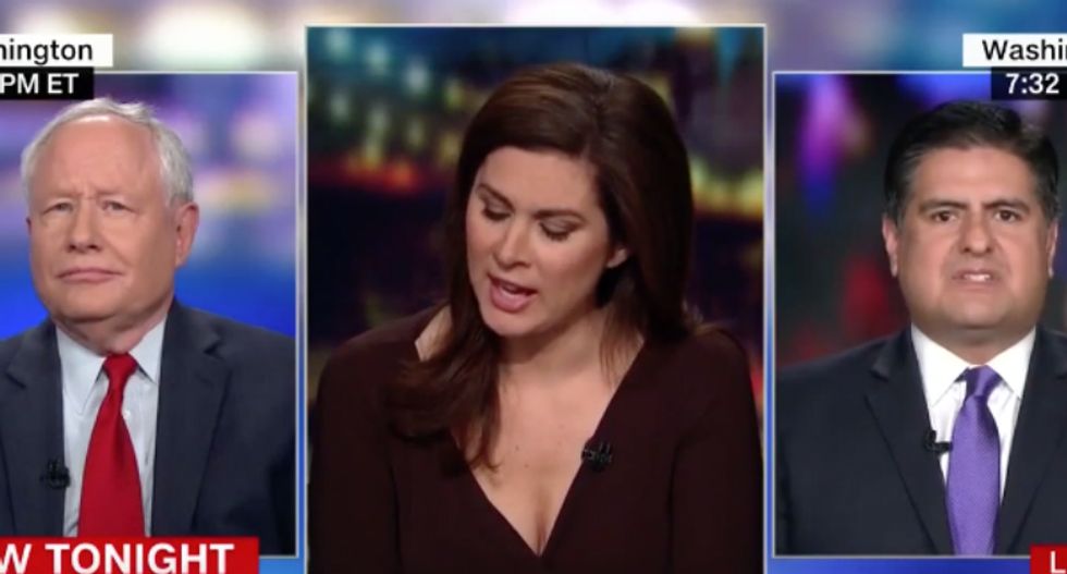 CNN's Erin Burnett and GOP pundit corner transition aide arguing Trump's 'fake news' cry doesn't embolden dictators