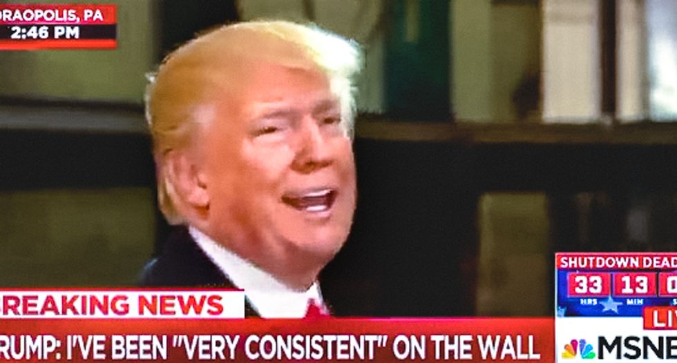 Trump: 'The Democrats want a shutdown to get off the subject of the tax cuts'