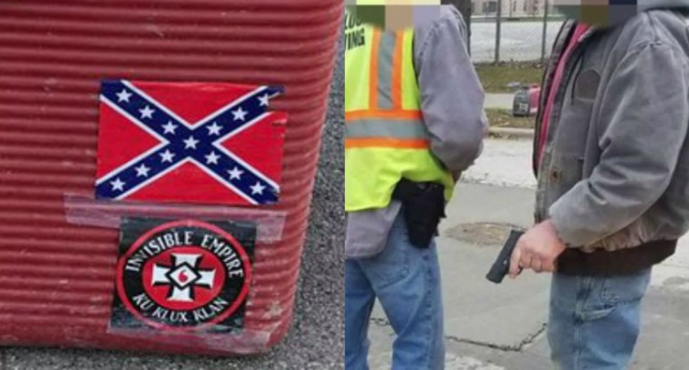 Company loses $800,000 in city contracts after workers came to site with KKK sticker and guns
