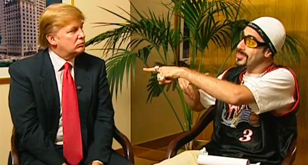 Sasha Baron Cohen hilariously trolls 'sad and tragic' Trump for losing his job to Joe Biden