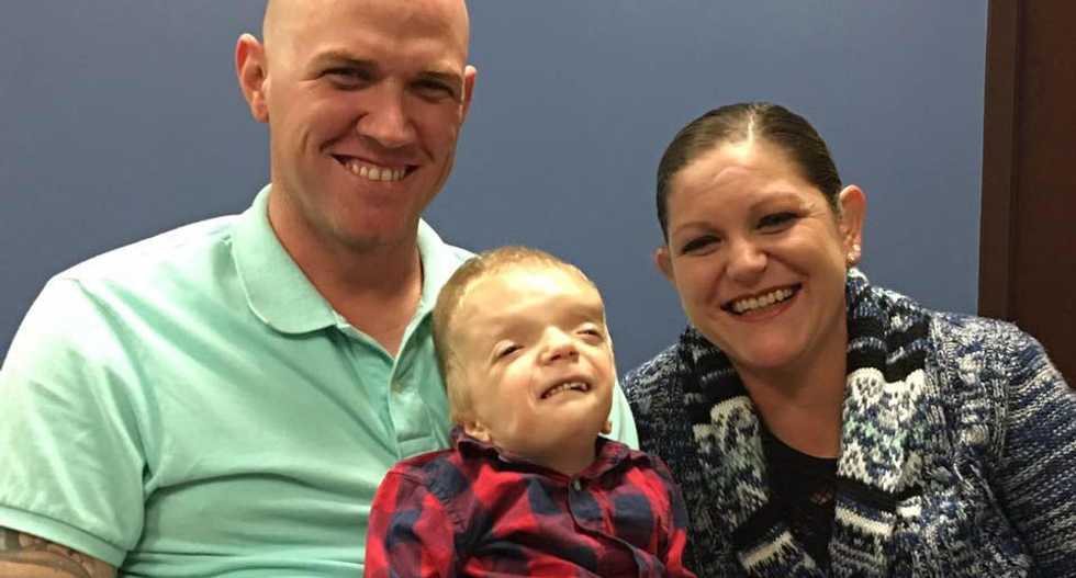 Mom blasts 'disgusting' internet trolls for turning photo of terminally ill son into a cruel meme