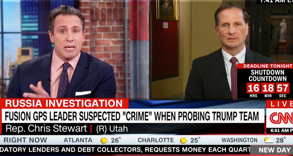 'This is huge -- but I can't tell you why': Cuomo ridicules House intel member over GOP's latest attack on the FBI