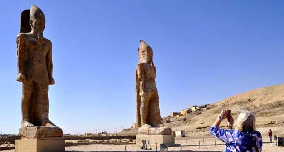 Restored after 3,000 years, colossal statue of Amenhotep III unveiled in Egypt