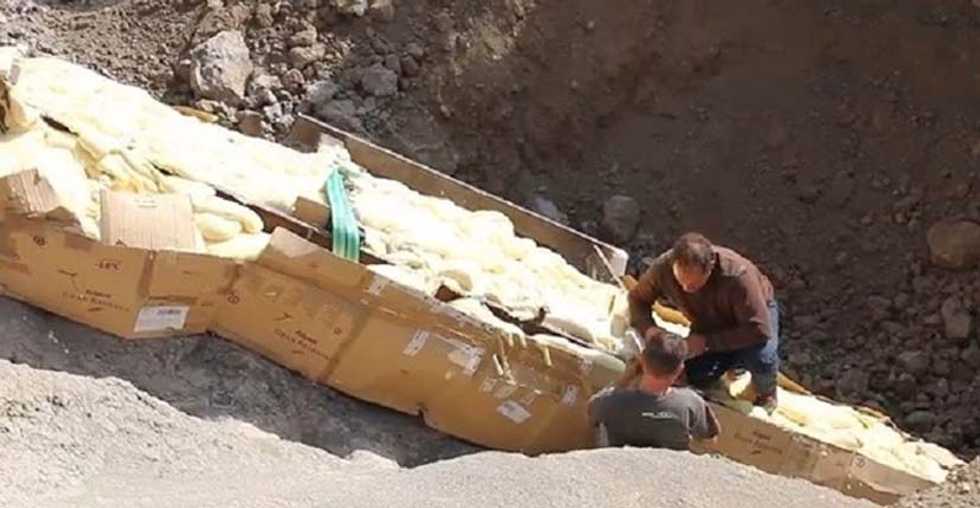 Fully intact dinosaur neck so rare, two years spent to build road in Spain before it can be removed
