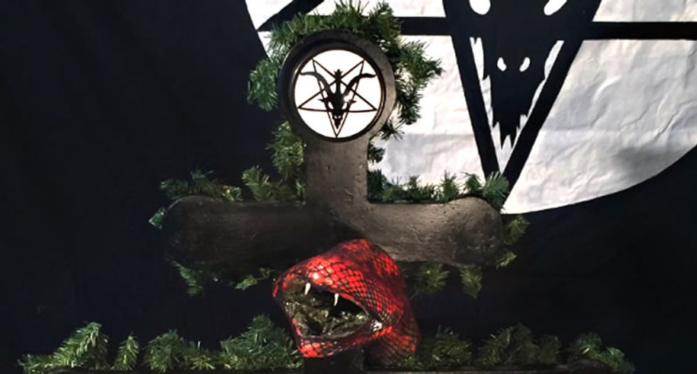 Satanic Temple to erect 'holiday display' alongside Nativity scenes on Michigan Capitol grounds