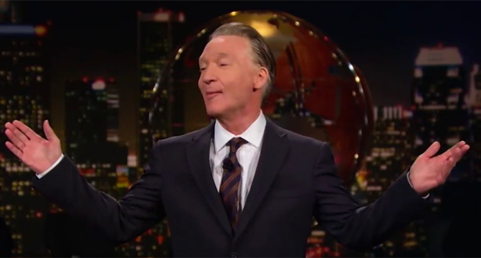 Bill Maher brutally pounds Trump for 'tighty-whitey' chasing a porn star right after his wife gave birth