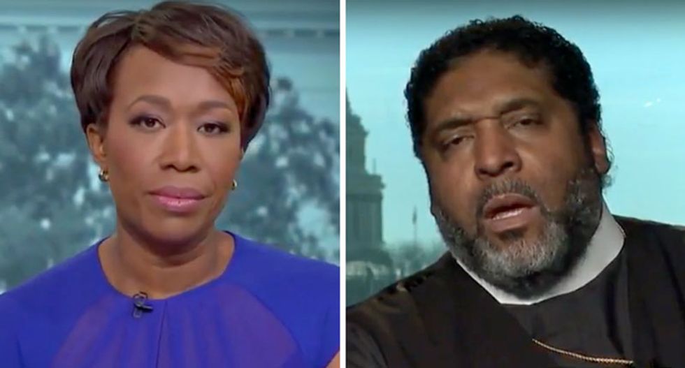 ‘Cash before Christ’: Bishop William Barber accuses Franklin Graham of being 'bought off' to defend Trump