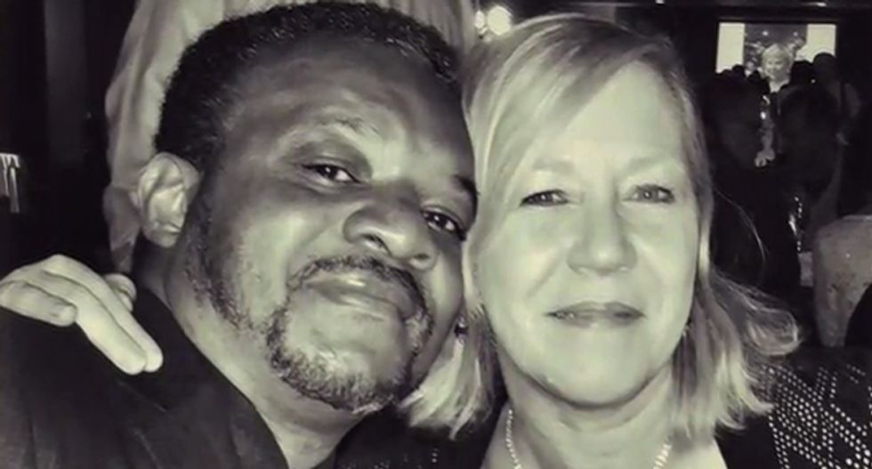 Ohio interracial couple's home trashed with swastikas and 'white power' slogans painted on it