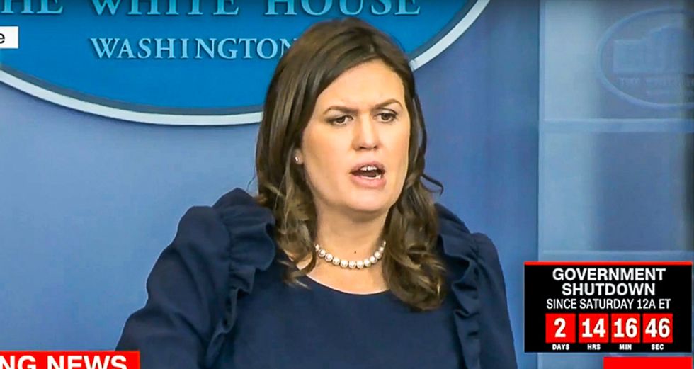 'We’ve seen the reports’: Sarah Sanders laughably claims Trump had no idea McCabe was being forced out