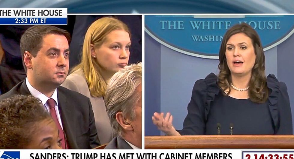 Sarah Sanders insists Trump didn’t ‘sit on the sidelines’: ‘What the president did clearly worked’