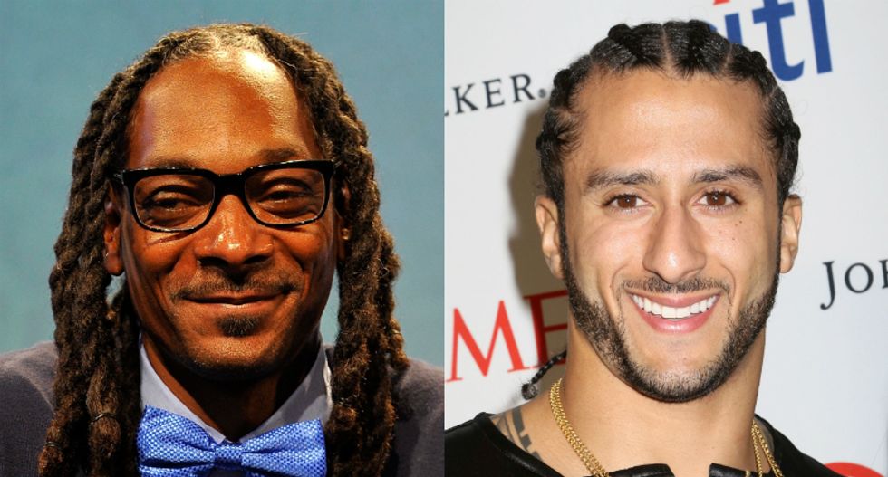 Snoop Dogg slams ex-cop who encouraged recruit to shoot black teens — and donates $10K to Colin Kaepernick's pledge