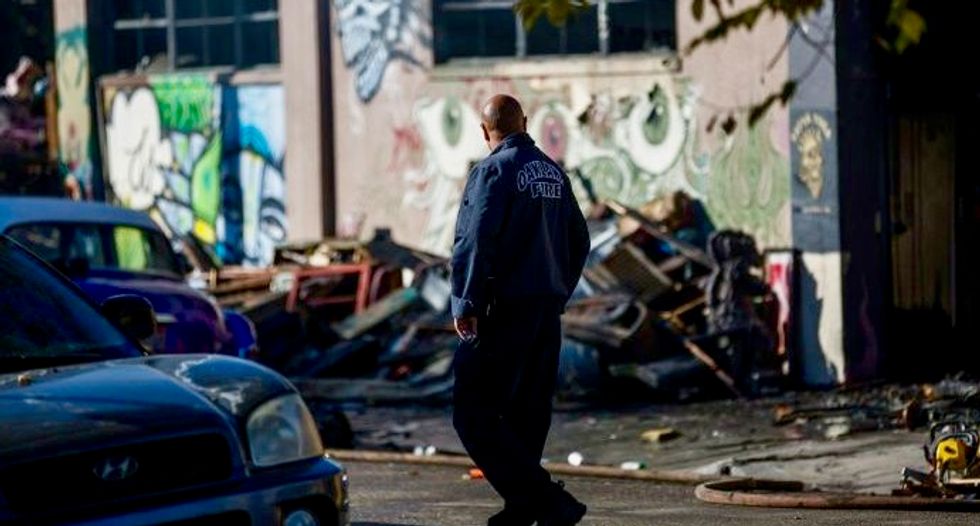 California warehouse fire death toll climbs to 30: authorities