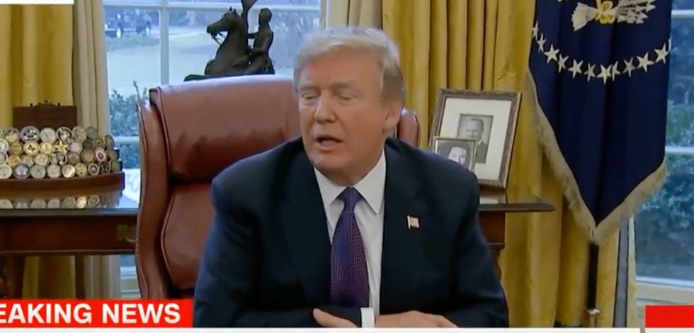 Trump finally denounces domestic violence after nine days: 'It almost wouldn't have to be said'